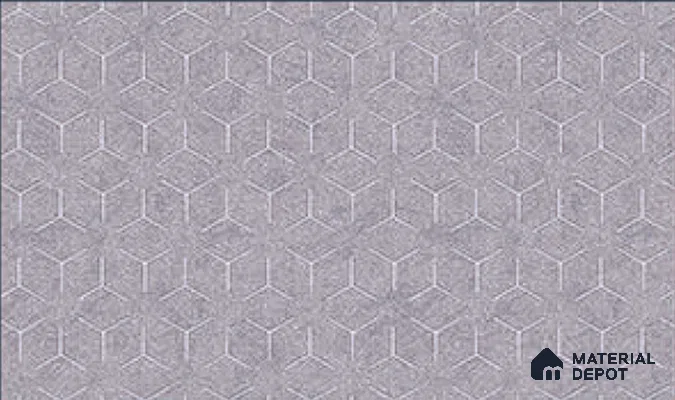 BT-027 | 5 Meter x 42 Inch PVC Geometric Look Wallpaper - 57 Sq. Ft. | Minimum 15% wastage during installation