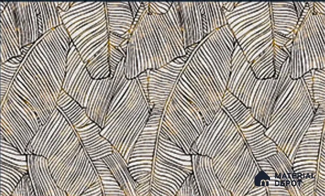 BT-028 | 5 Meter x 42 Inch PVC Florals Look Wallpaper - 57 Sq. Ft. | Minimum 15% wastage during installation