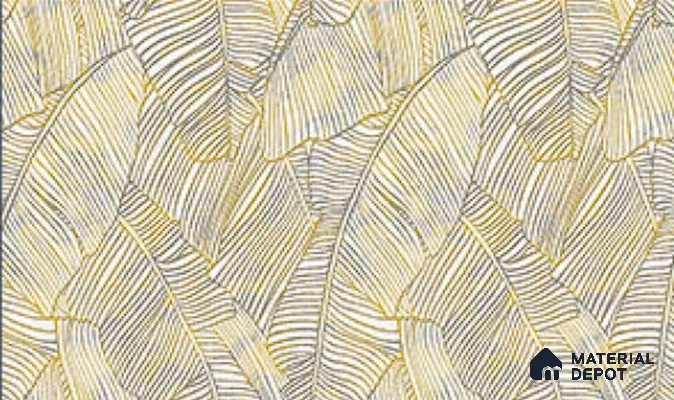 BT-031 | 5 Meter x 42 Inch PVC Florals Look Wallpaper - 57 Sq. Ft. | Minimum 15% wastage during installation