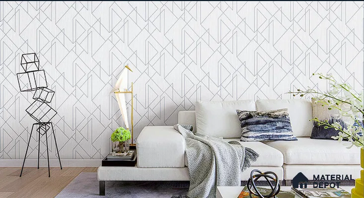 BT-035 | 5 Meter x 42 Inch PVC Patterned Look Wallpaper - 57 Sq. Ft. | Minimum 15% wastage during installation