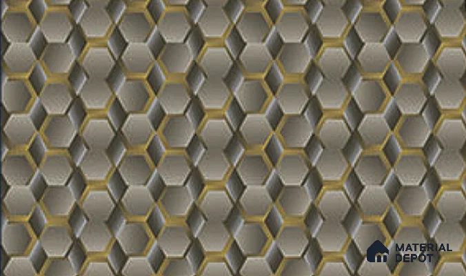 BT-047 | 5 Meter x 42 Inch PVC 3D Look Wallpaper - 57 Sq. Ft. | Minimum 15% wastage during installation