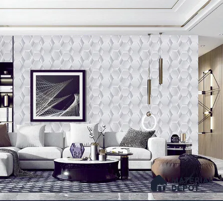 BT-051 | 5 Meter x 42 Inch PVC 3D Look Wallpaper - 57 Sq. Ft. | Minimum 15% wastage during installation
