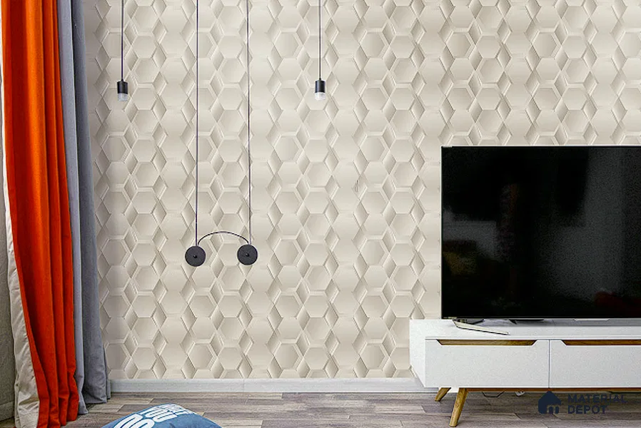 BT-052 | 5 Meter x 42 Inch PVC 3D Look Wallpaper - 57 Sq. Ft. | Minimum 15% wastage during installation
