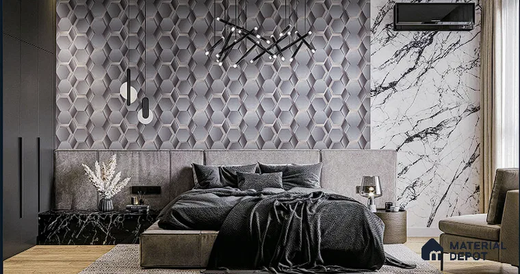 BT-053 | 5 Meter x 42 Inch PVC 3D Look Wallpaper - 57 Sq. Ft. | Minimum 15% wastage during installation