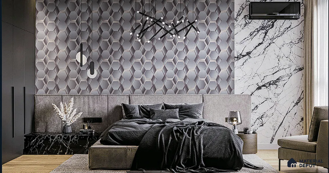 BT-053 | 5 Meter x 42 Inch PVC 3D Look Wallpaper - 57 Sq. Ft. | Minimum 15% wastage during installation