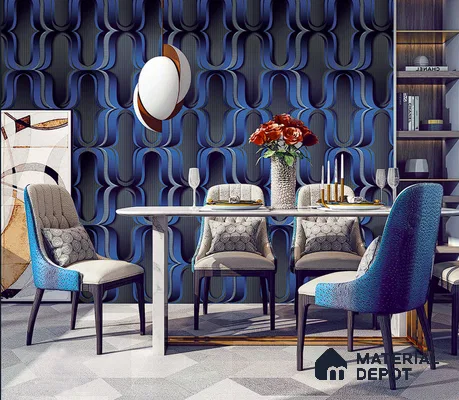 BT-054 | 5 Meter x 42 Inch PVC 3D Look Wallpaper - 57 Sq. Ft. | Minimum 15% wastage during installation