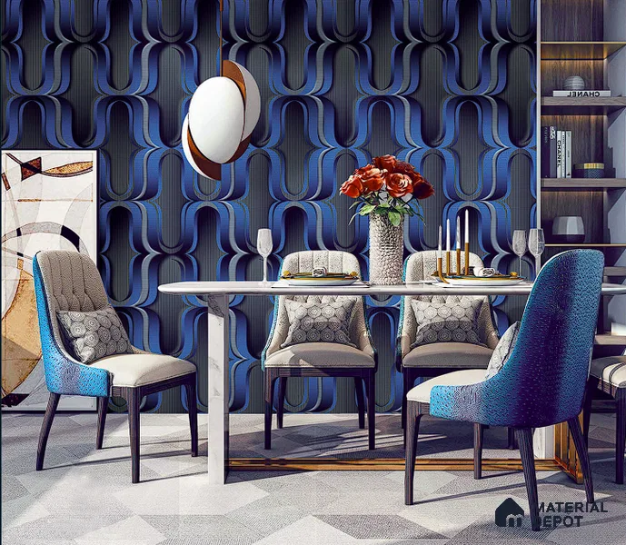 BT-054 | 5 Meter x 42 Inch PVC 3D Look Wallpaper - 57 Sq. Ft. | Minimum 15% wastage during installation