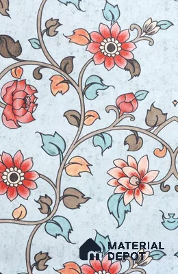 CC2226-5 | 10 Meter x 21 Inch  Florals Look Wallpaper - 57 Sq. Ft. | Minimum 15% wastage during installation