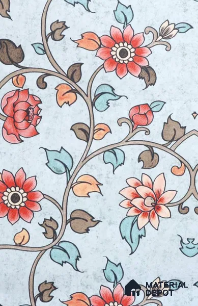 CC2226-5 | 10 Meter x 21 Inch Florals Look Wallpaper - 57 Sq. Ft. | Minimum 15% wastage during installation