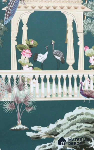 CC2230-4 | 10 Meter x 21 Inch Florals Look Wallpaper - 57 Sq. Ft. | Minimum 15% wastage during installation