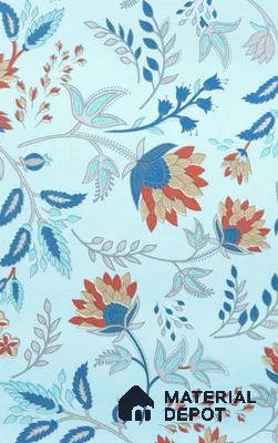 CC2231-1 | 10 Meter x 21 Inch  Florals Look Wallpaper - 57 Sq. Ft. | Minimum 15% wastage during installation