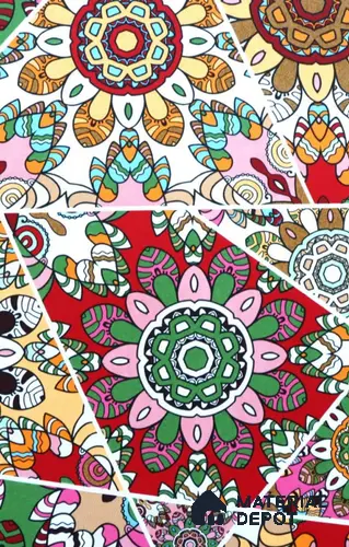 CC2235-1 | 10 Meter x 21 Inch Florals Look Wallpaper - 57 Sq. Ft. | Minimum 15% wastage during installation