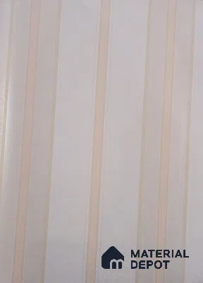 DE40812 | 10 Meter x 21 Inch PVC Stripes Look Wallpaper - 57 Sq. Ft. | Minimum 15% wastage during installation