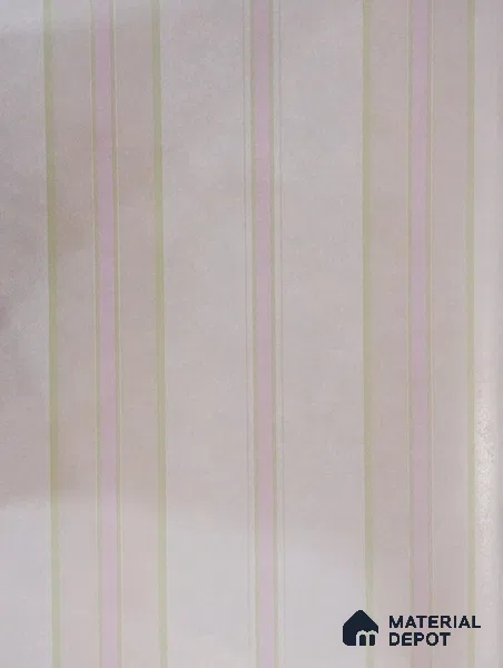 DE40813 | 10 Meter x 21 Inch PVC Stripes Look Wallpaper - 57 Sq. Ft. | Minimum 15% wastage during installation