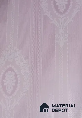DE40822 | 10 Meter x 21 Inch PVC Florals Look Wallpaper - 57 Sq. Ft. | Minimum 15% wastage during installation