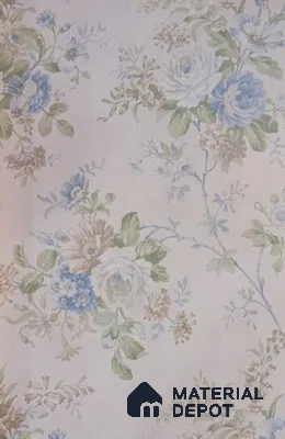 DE40833 | 10 Meter x 21 Inch PVC Florals Look Wallpaper - 57 Sq. Ft. | Minimum 15% wastage during installation