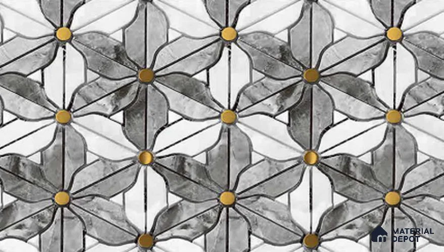 FE501-4 | 10 Meter x 21 Inch PVC Patterned Look Wallpaper - 57 Sq. Ft. | Minimum 15% wastage during installation