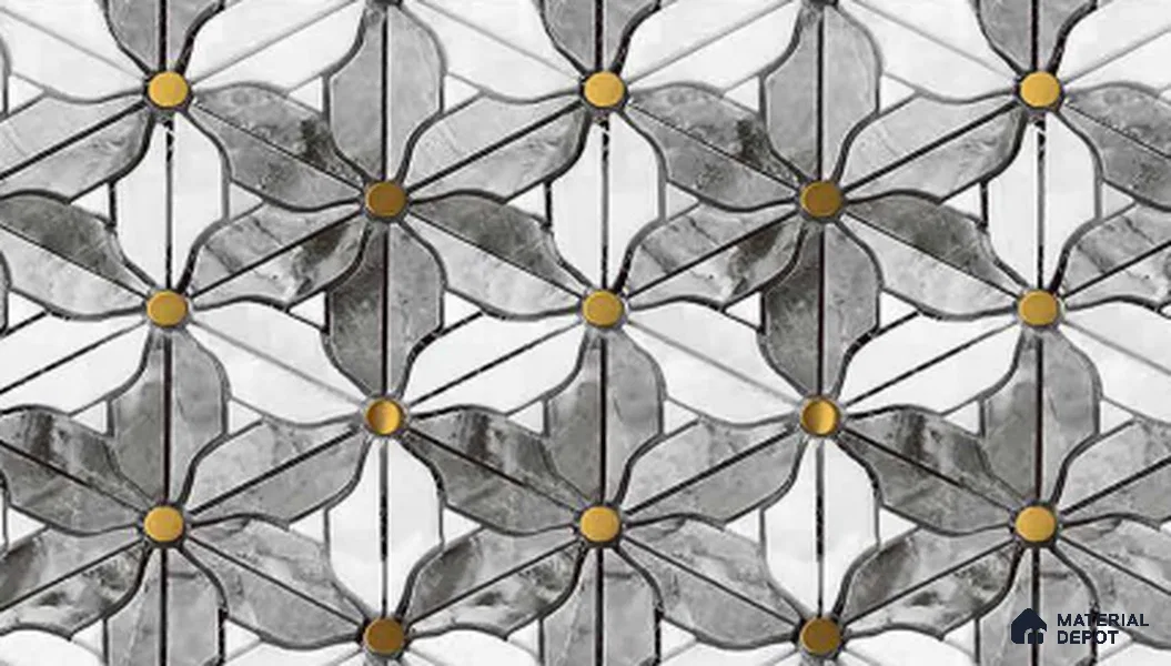 FE501-4 | 10 Meter x 21 Inch PVC Patterned Look Wallpaper - 57 Sq. Ft. | Minimum 15% wastage during installation