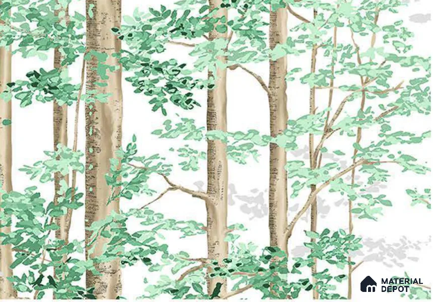FE502-1 | 10 Meter x 21 Inch PVC Tropical Look Wallpaper - 57 Sq. Ft. | Minimum 15% wastage during installation