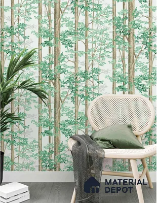 FE502-1 | 10 Meter x 21 Inch PVC Tropical Look Wallpaper - 57 Sq. Ft. | Minimum 15% wastage during installation