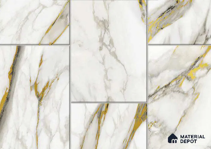 FE503-1 | 10 Meter x 21 Inch PVC Marble Look Wallpaper - 57 Sq. Ft. | Minimum 10% wastage during installation