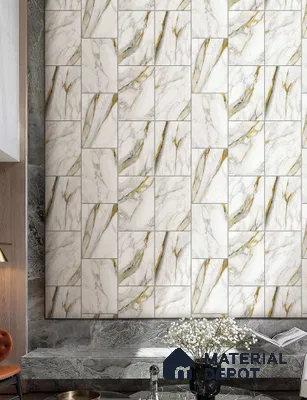 FE503-1 | 10 Meter x 21 Inch PVC Marble Look Wallpaper - 57 Sq. Ft. | Minimum 10% wastage during installation