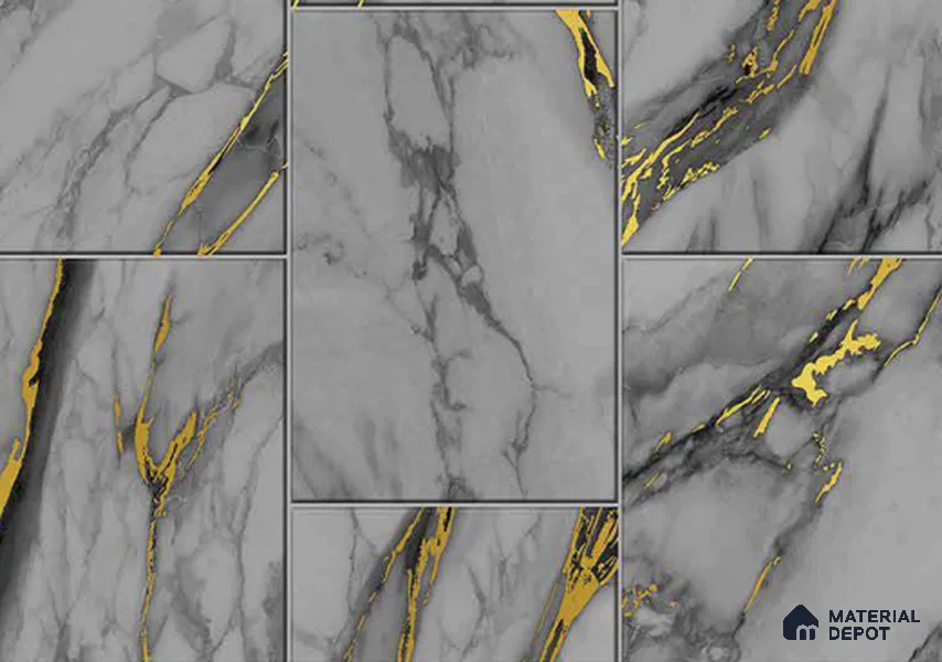 FE503-4 | 10 Meter x 21 Inch PVC Marble Look Wallpaper - 57 Sq. Ft. | Minimum 10% wastage during installation
