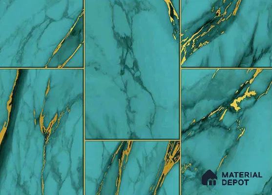 FE503-5 | 10 Meter x 21 Inch PVC Marble Look Wallpaper - 57 Sq. Ft. | Minimum 10% wastage during installation