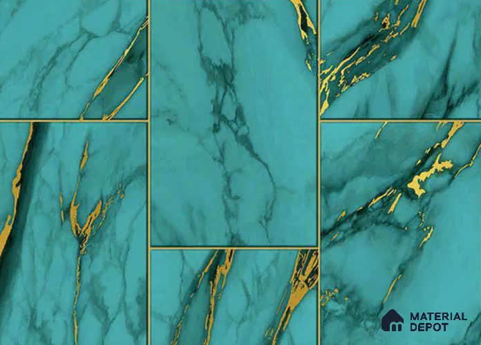 FE503-5 | 10 Meter x 21 Inch PVC Marble Look Wallpaper - 57 Sq. Ft. | Minimum 10% wastage during installation