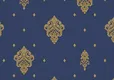 FE507-4 | 10 Meter x 21 Inch PVC Damask Look Wallpaper - 57 Sq. Ft.  Image 01