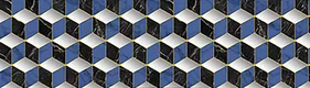 FE510-6 | 10 Meter x 21 Inch PVC Geometric Look Wallpaper - 57 Sq. Ft.  Image 01