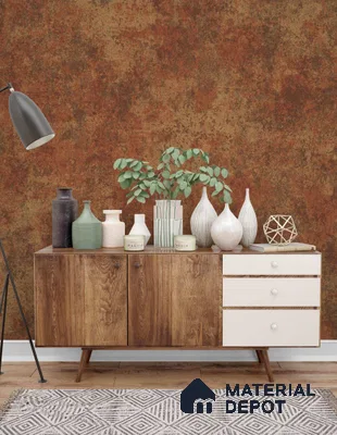 FE512-4 | 10 Meter x 21 Inch PVC Texture Look Wallpaper - 57 Sq. Ft. | Minimum 15% wastage during installation