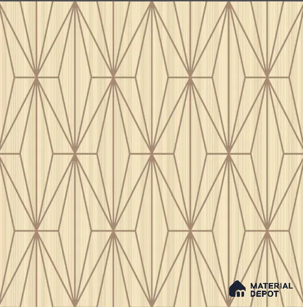 FL-2318 | 10 Meter x 21 Inch Non Woven Patterned Look Wallpaper - 57 Sq. Ft.