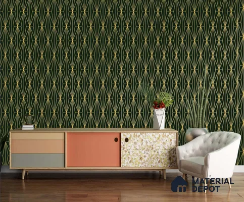 FL-2321 | 10 Meter x 21 Inch Non Woven Patterned Look Wallpaper - 57 Sq. Ft.