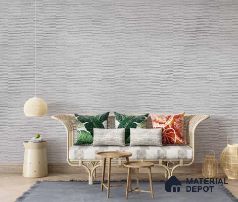 FL-2323 | 10 Meter x 21 Inch Non Woven Patterned Look Wallpaper - 57 Sq. Ft.