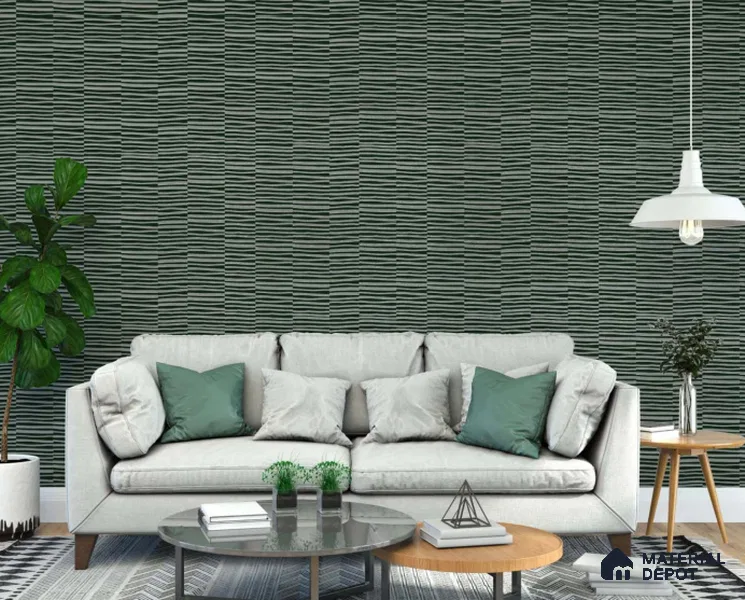 FL-2328 | 10 Meter x 21 Inch Non Woven Patterned Look Wallpaper - 57 Sq. Ft.