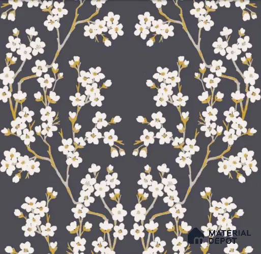 FL-2331 | 10 Meter x 21 Inch Non Woven Florals Look Wallpaper - 57 Sq. Ft.