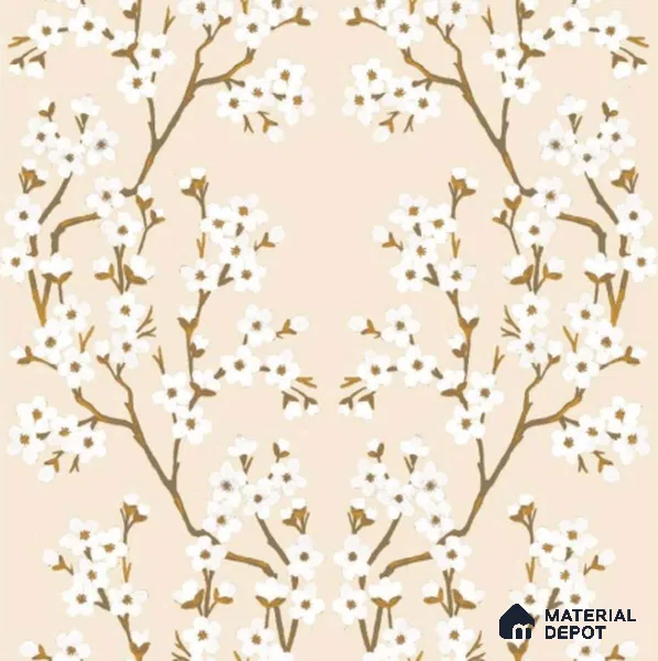 FL-2332 | 10 Meter x 21 Inch Non Woven Tropical Look Wallpaper - 57 Sq. Ft.