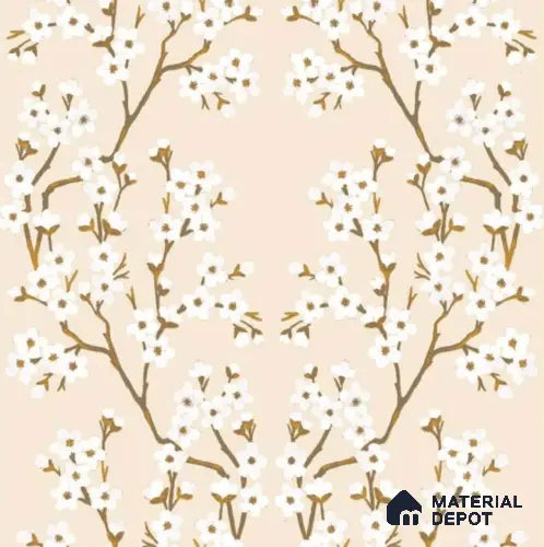 FL-2332 | 10 Meter x 21 Inch Non Woven Tropical Look Wallpaper - 57 Sq. Ft.