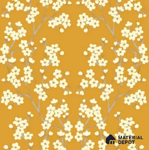 FL-2334 | 10 Meter x 21 Inch Non Woven Tropical Look Wallpaper - 57 Sq. Ft.