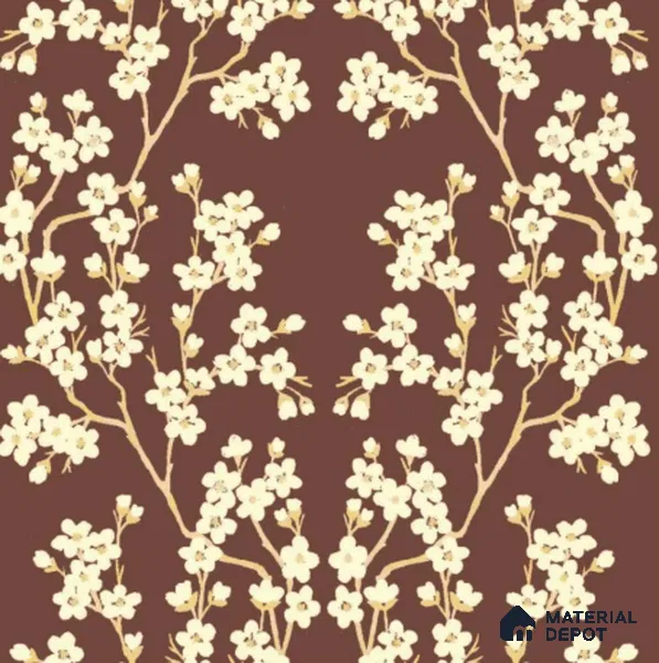 FL-2335 | 10 Meter x 21 Inch Non Woven Tropical Look Wallpaper - 57 Sq. Ft.