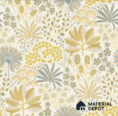 FL-2341 | 10 Meter x 21 Inch Non Woven Florals Look Wallpaper - 57 Sq. Ft.