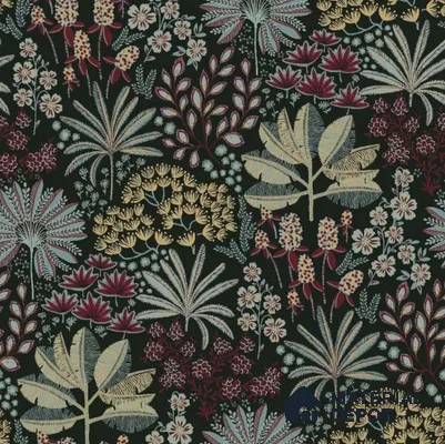 FL-2346 | 10 Meter x 21 Inch Non Woven Florals Look Wallpaper - 57 Sq. Ft.