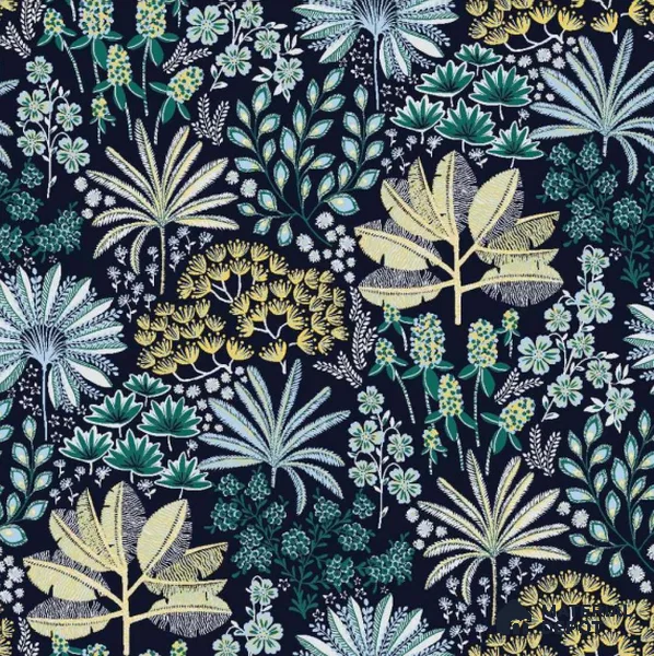 FL-2347 | 10 Meter x 21 Inch Non Woven Florals Look Wallpaper - 57 Sq. Ft.