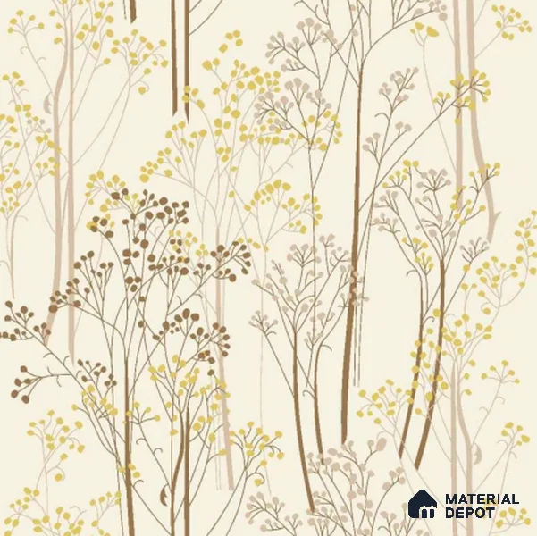 FL-2348 | 10 Meter x 21 Inch Non Woven Tropical Look Wallpaper - 57 Sq. Ft.