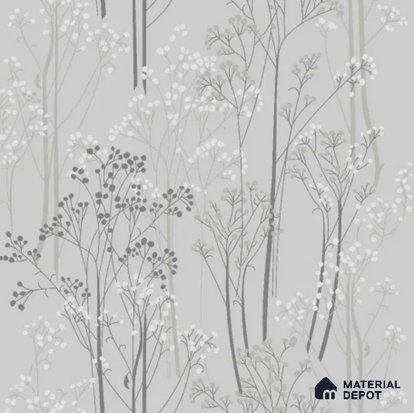 FL-2350 | 10 Meter x 21 Inch Non Woven Florals Look Wallpaper - 57 Sq. Ft.