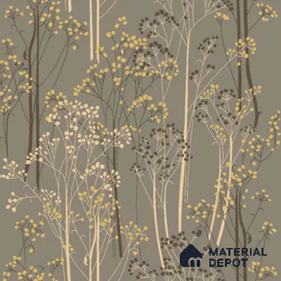 FL-2351 | 10 Meter x 21 Inch Non Woven Florals Look Wallpaper - 57 Sq. Ft.
