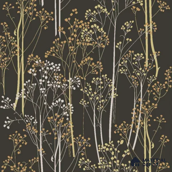 FL-2352 | 10 Meter x 21 Inch Non Woven Florals Look Wallpaper - 57 Sq. Ft.