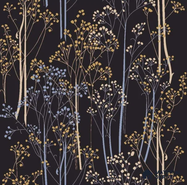 FL-2353 | 10 Meter x 21 Inch Non Woven Florals Look Wallpaper - 57 Sq. Ft.