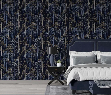 FL-2353 | 10 Meter x 21 Inch Non Woven Florals Look Wallpaper - 57 Sq. Ft.